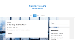 Desktop Screenshot of glasselevator.org