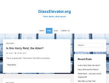 Tablet Screenshot of glasselevator.org